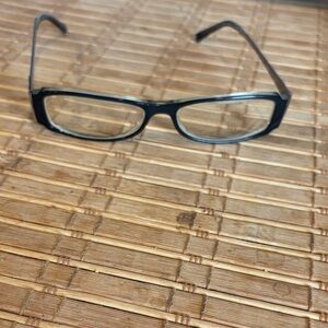 Max Mara VINTAGE Classic Black Rectangular Reading Glasses